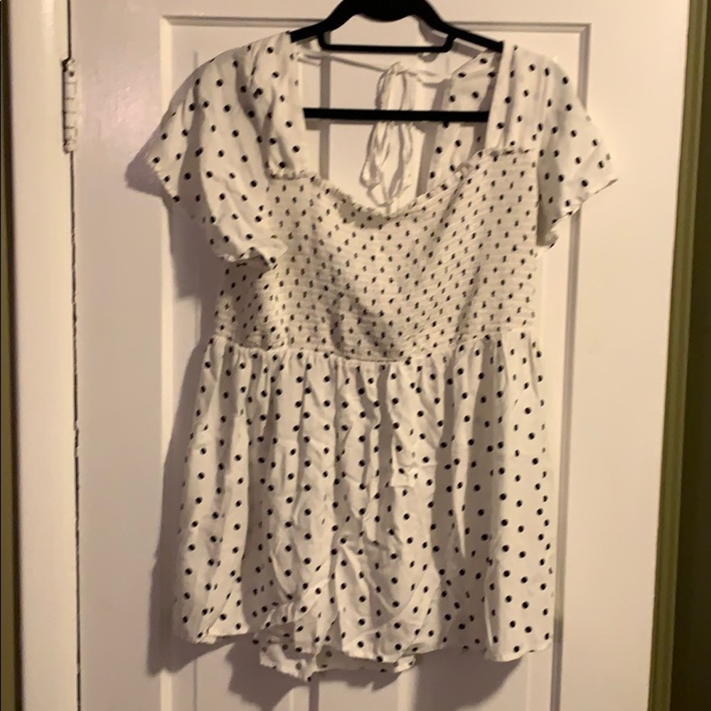 Peplum top